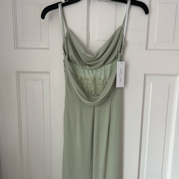 Katie May Surreal Gown in Sage - Picture 5 of 14